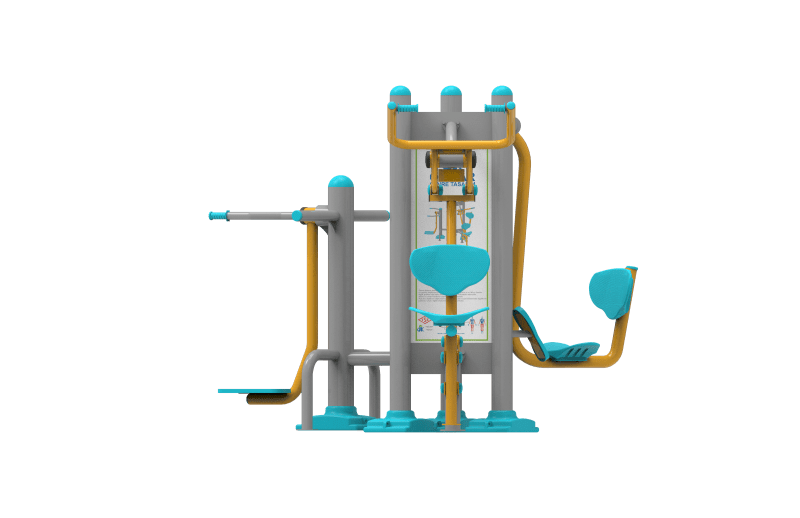 Yan Salinim Vucut Gelistirme ve Bacak Calistirma Aleti PF-304 | Dış Mekan Spor Aletleri | Erse Kent Mobilyaları